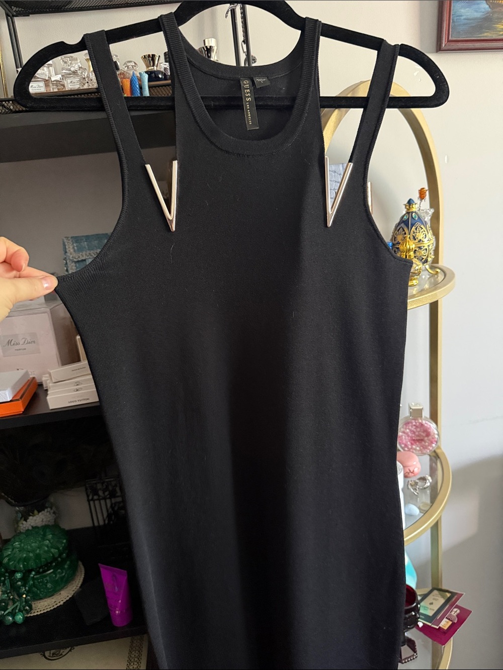 Guess Gold V Dress